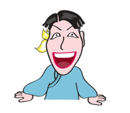 Relaxing Fashion Boy sticker #15906011