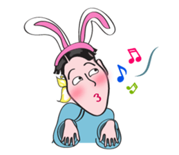 Relaxing Fashion Boy sticker #15906015