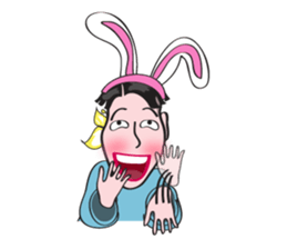 Relaxing Fashion Boy sticker #15906016