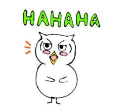 The standard owl sticker #15906075