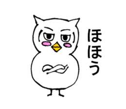The standard owl sticker #15906092