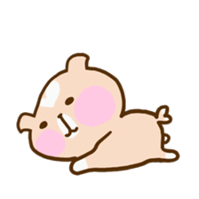 Lovely dog cute sticker #15906309
