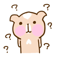 Lovely dog cute sticker #15906311