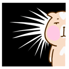 Lovely dog cute sticker #15906320