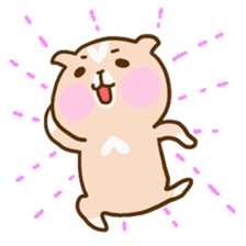 Lovely dog cute sticker #15906323