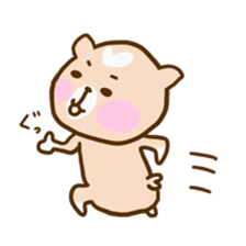 Lovely dog cute sticker #15906324