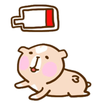 Lovely dog cute sticker #15906335