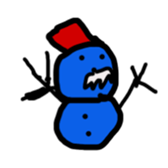 Small painting. sticker #15906416