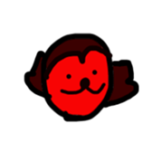 Small painting. sticker #15906418