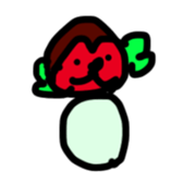 Small painting. sticker #15906423