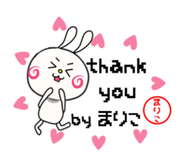 Sticker for mariko sticker #15906876