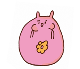 couch potato:eye browes sticker #15907214