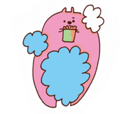 couch potato:eye browes sticker #15907217