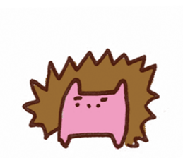 couch potato:eye browes sticker #15907223