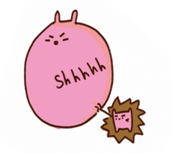 couch potato:eye browes sticker #15907228