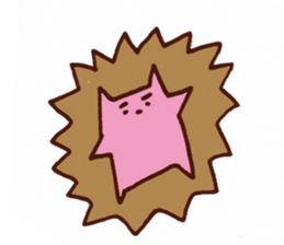 couch potato:eye browes sticker #15907237