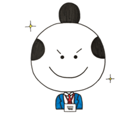 Businessman life of SAMURAI sticker #15907242