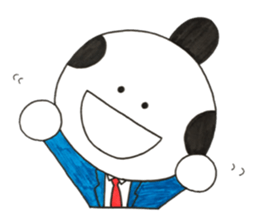 Businessman life of SAMURAI sticker #15907243