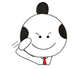 Businessman life of SAMURAI sticker #15907249