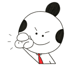 Businessman life of SAMURAI sticker #15907253