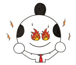 Businessman life of SAMURAI sticker #15907255