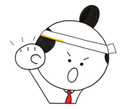 Businessman life of SAMURAI sticker #15907256