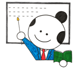 Businessman life of SAMURAI sticker #15907257