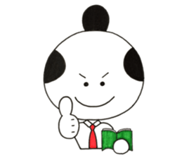 Businessman life of SAMURAI sticker #15907258