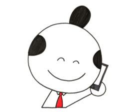 Businessman life of SAMURAI sticker #15907275