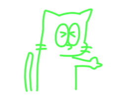 Tha cat I use Part2!! sticker #15907741