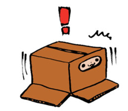 MARURU of a round body sticker #15908799