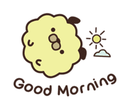 Pug Corn Pop Greetings sticker #15908810