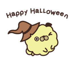 Pug Corn Pop Greetings sticker #15908814