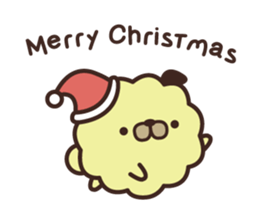 Pug Corn Pop Greetings sticker #15908815