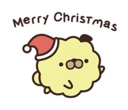 Pug Corn Pop Greetings sticker #15908815