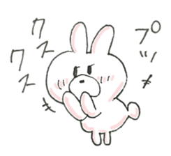 A blurry rabbit 2 sticker #15908920