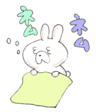 A blurry rabbit 2 sticker #15908922