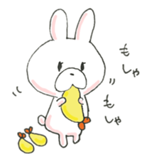 A blurry rabbit 2 sticker #15908923