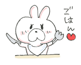 A blurry rabbit 2 sticker #15908924