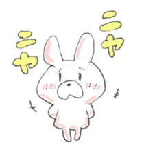 A blurry rabbit 2 sticker #15908934