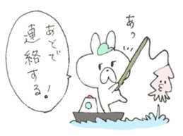 A blurry rabbit 2 sticker #15908950