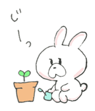 A blurry rabbit 2 sticker #15908952