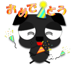 Black Pug's HAGU sticker #15908958