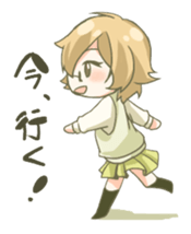 Staples of girls with glasses sticker #15909208