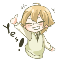 Staples of girls with glasses sticker #15909212