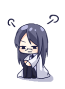 Staples of girls with glasses sticker #15909222