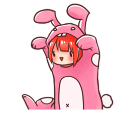 Arashi and his friends in high school sticker #15909397