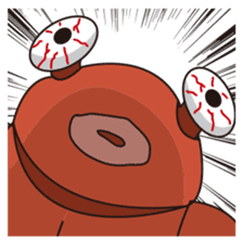 Muscle Crab Man sticker #15910297