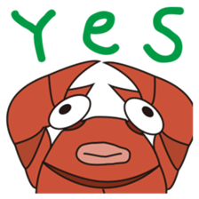 Muscle Crab Man sticker #15910300