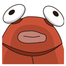 Muscle Crab Man sticker #15910303